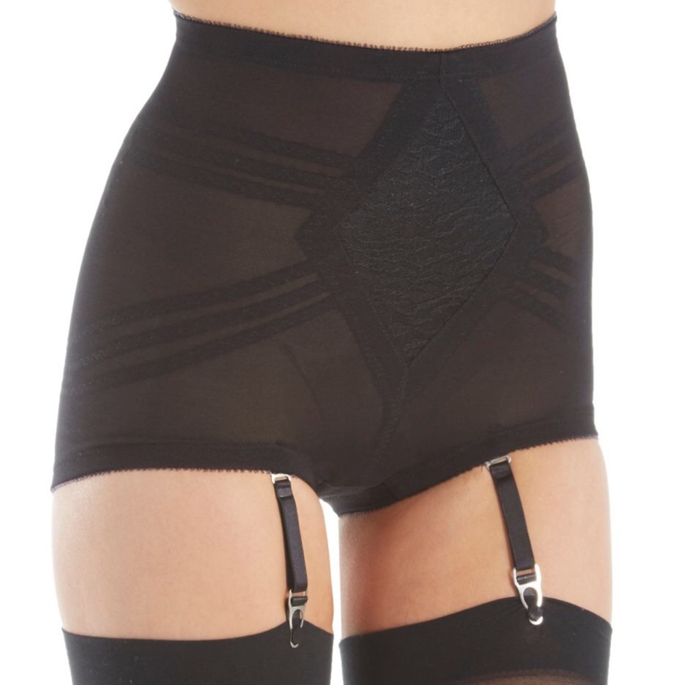 Rago pinup shapewear panty garter